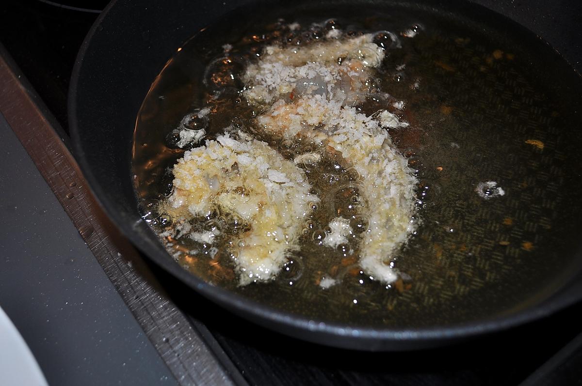 recette Crevettes  Pannées  au Panko