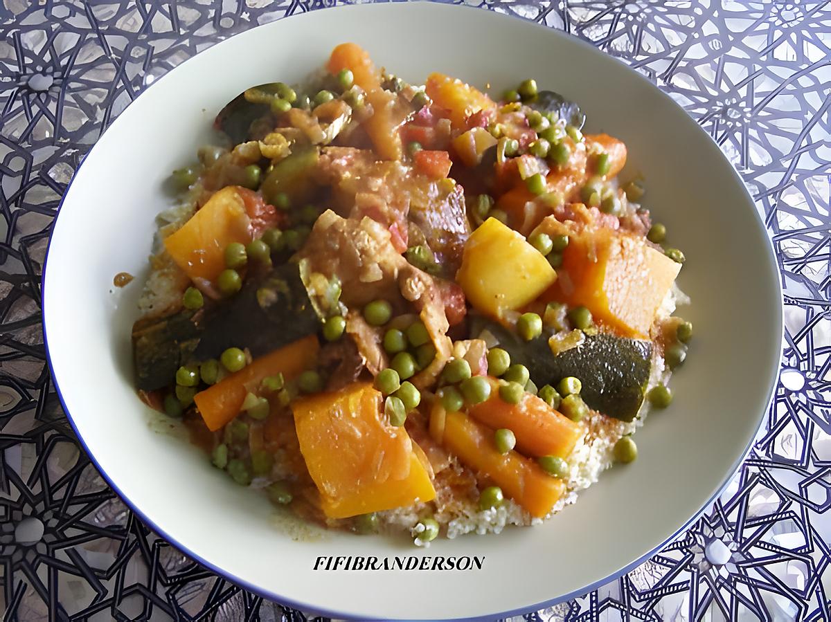 recette Couscous aux 7 legumes