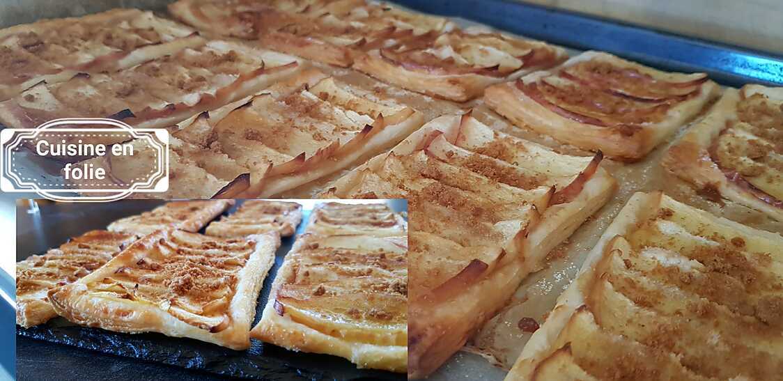 Tartelettes fines pomme-vergeoise-speculos ( la recette express ! )