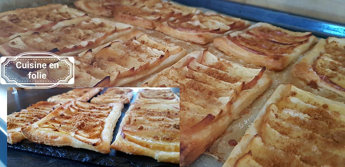 recette Tartelettes fines pomme-vergeoise-speculos ( la recette express ! )