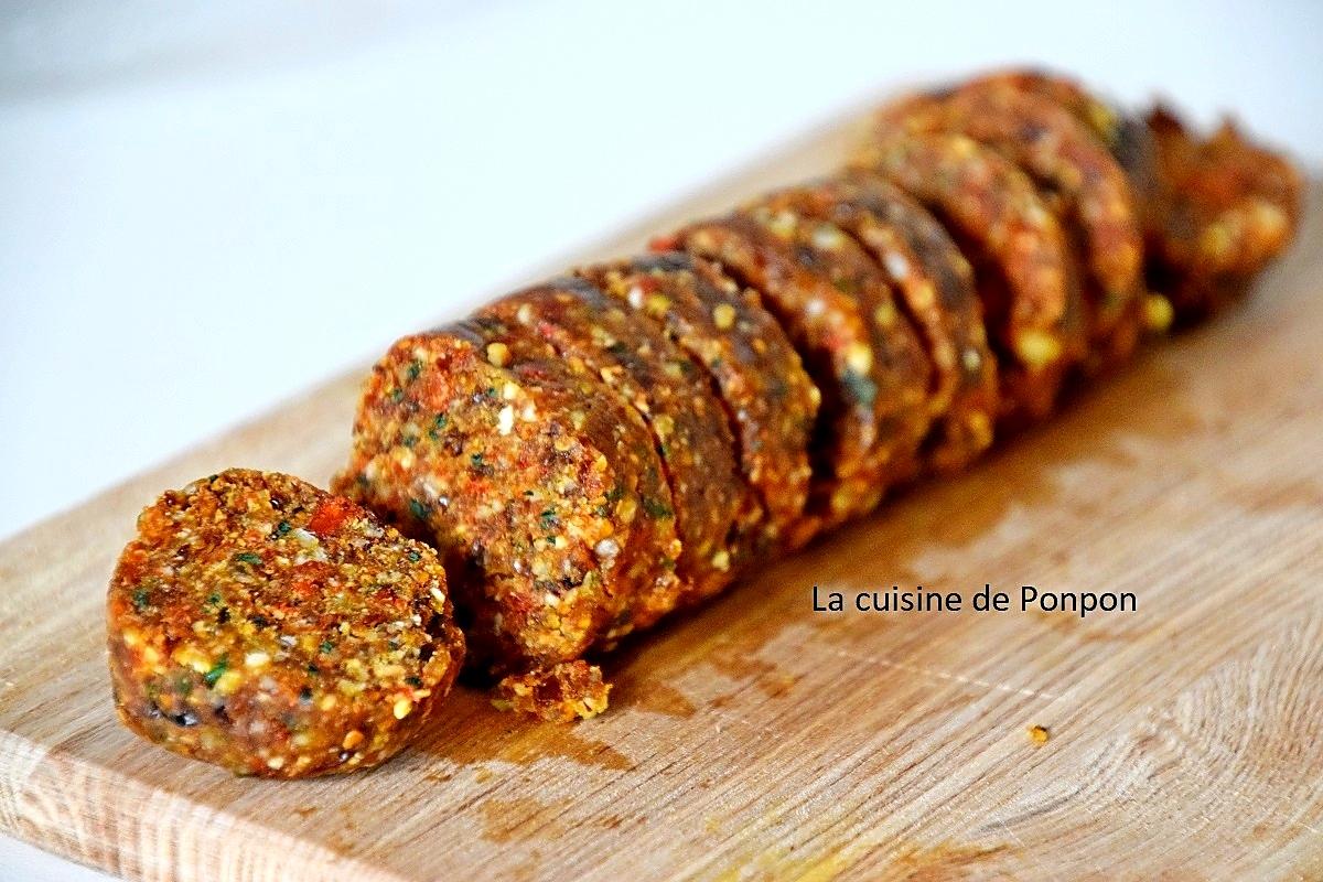 recette Barre énergétique aux baies des incas, goji et linette, vegan