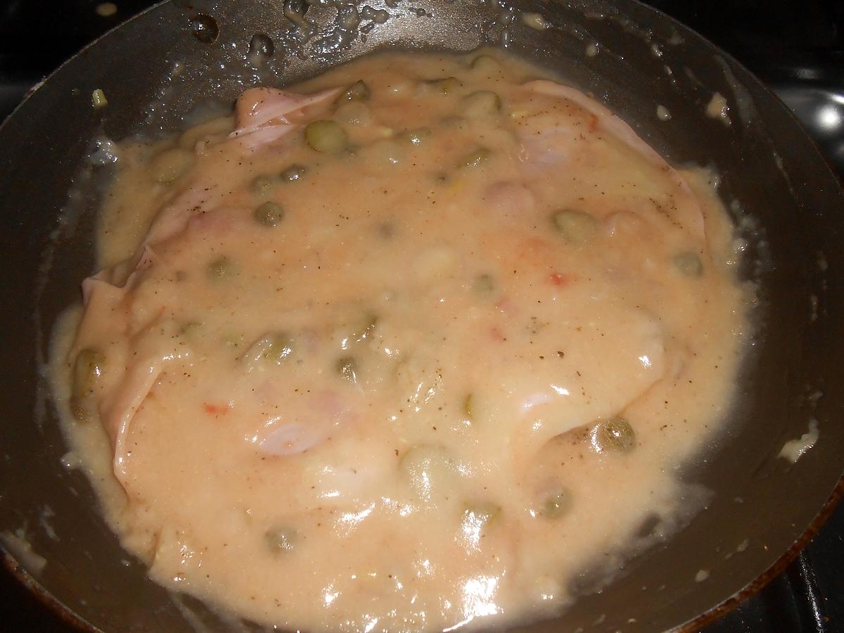 recette JAMBON CHARCUTIERE a ma façon