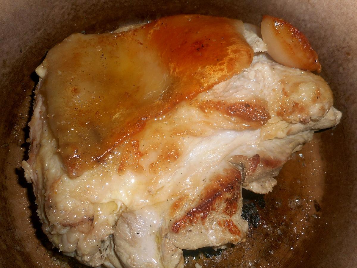 recette Poitrine de porc sauce madére