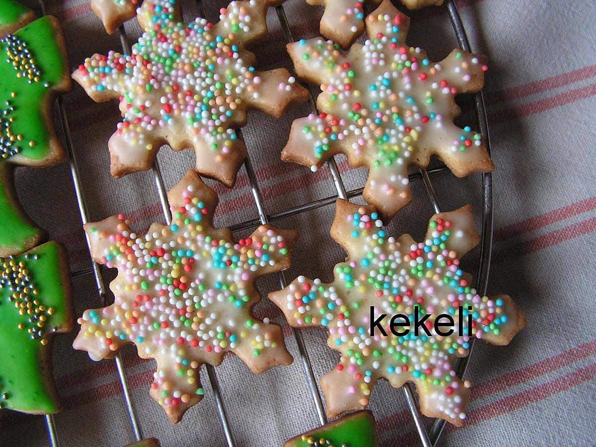 recette Petits biscuits de Noël 2016