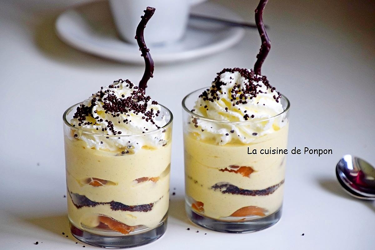 recette Verrine de babas au limoncello et crème mascarpone