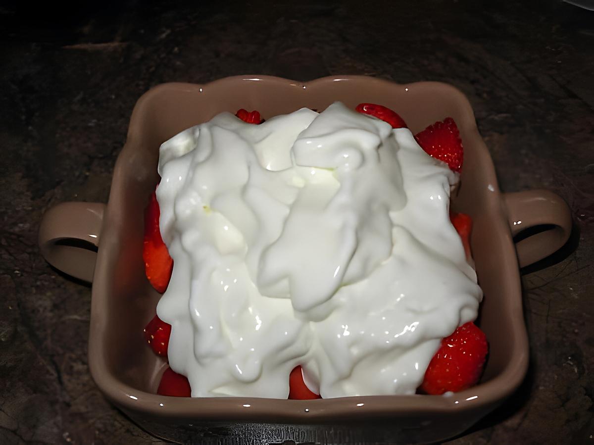 recette Chantilly légère au fromage blanc