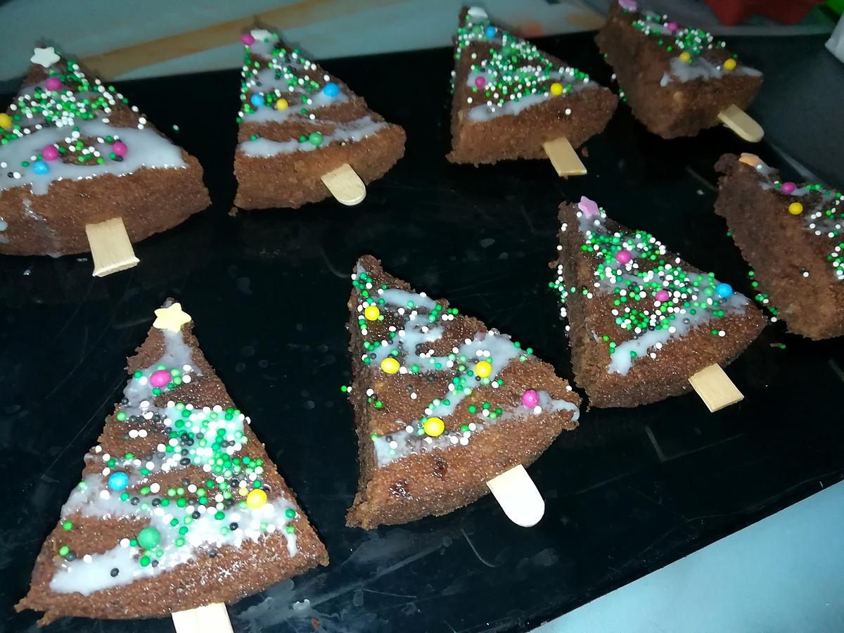 recette Gâteau sapin de noël