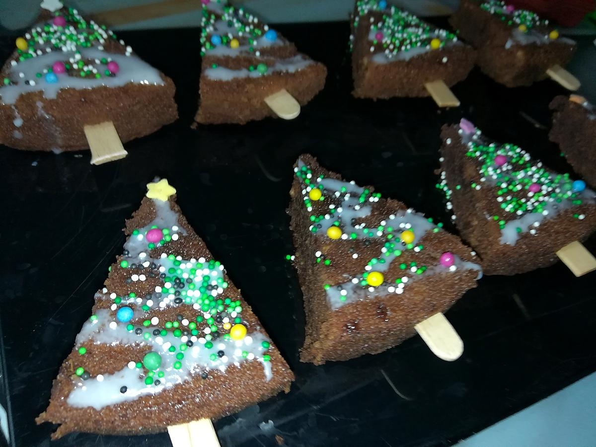 recette Gâteau sapin de noël