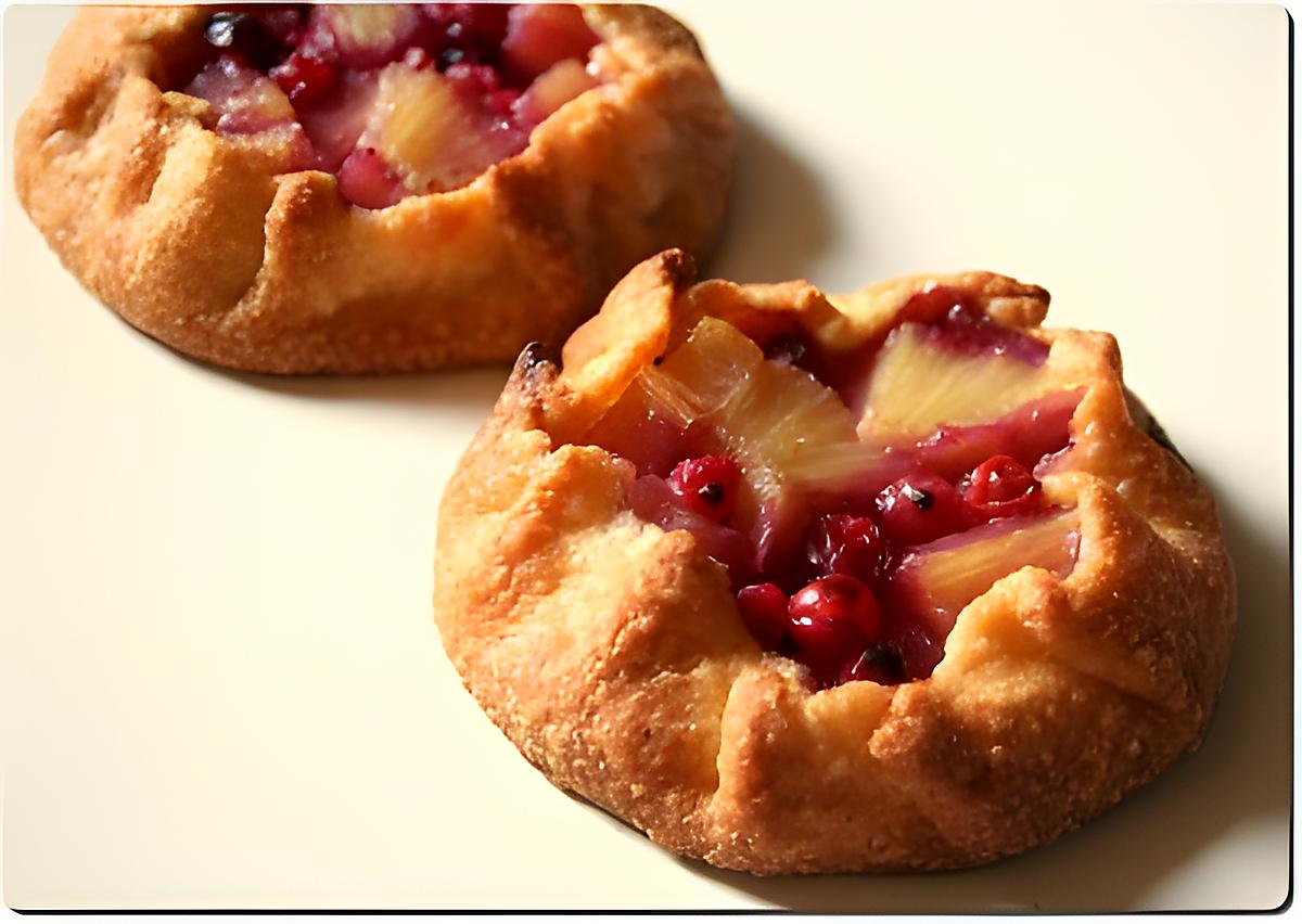 recette Tartelettes Rustiques aux Fruits