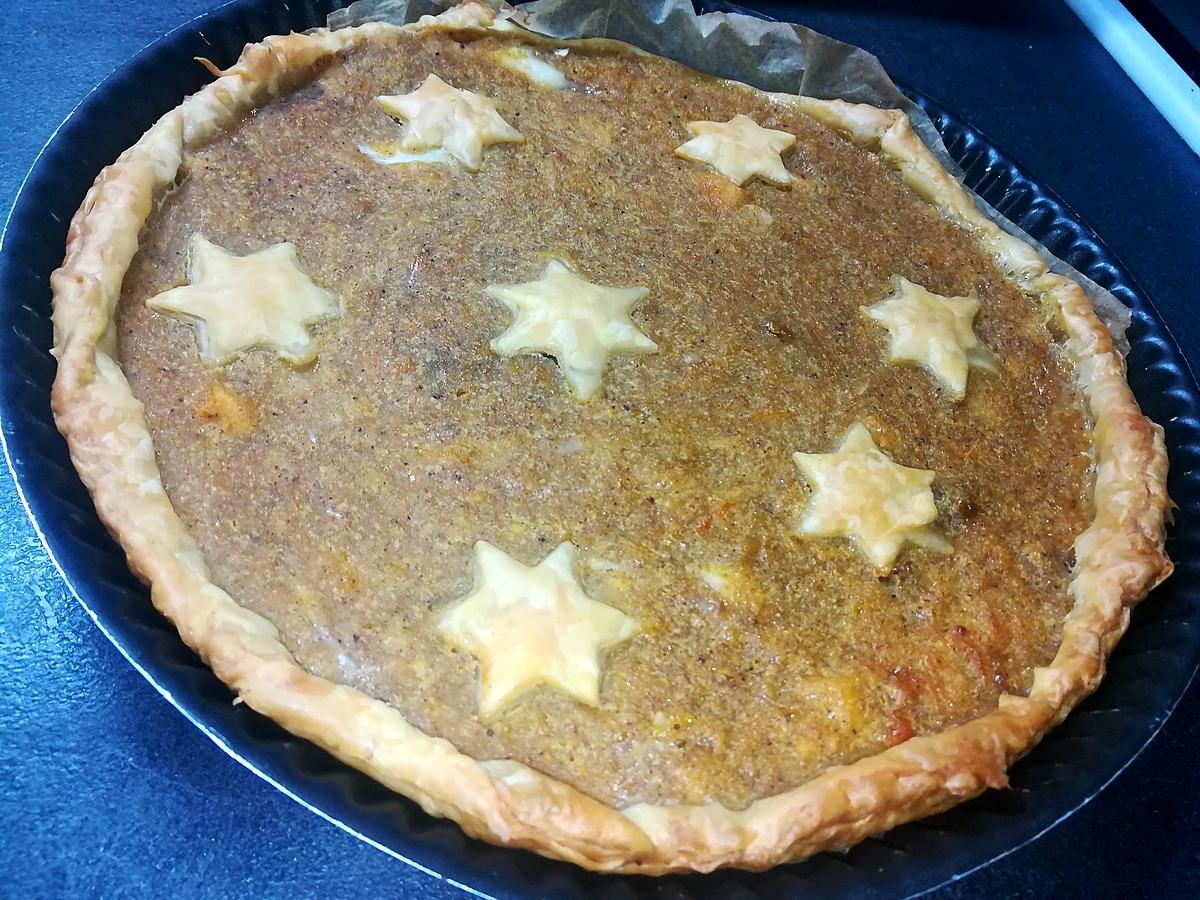 recette Tarte a la courge de Noël ( pumpkin pie)