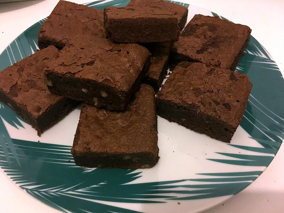 recette BROWNIES AUX NOIX DE PECAN