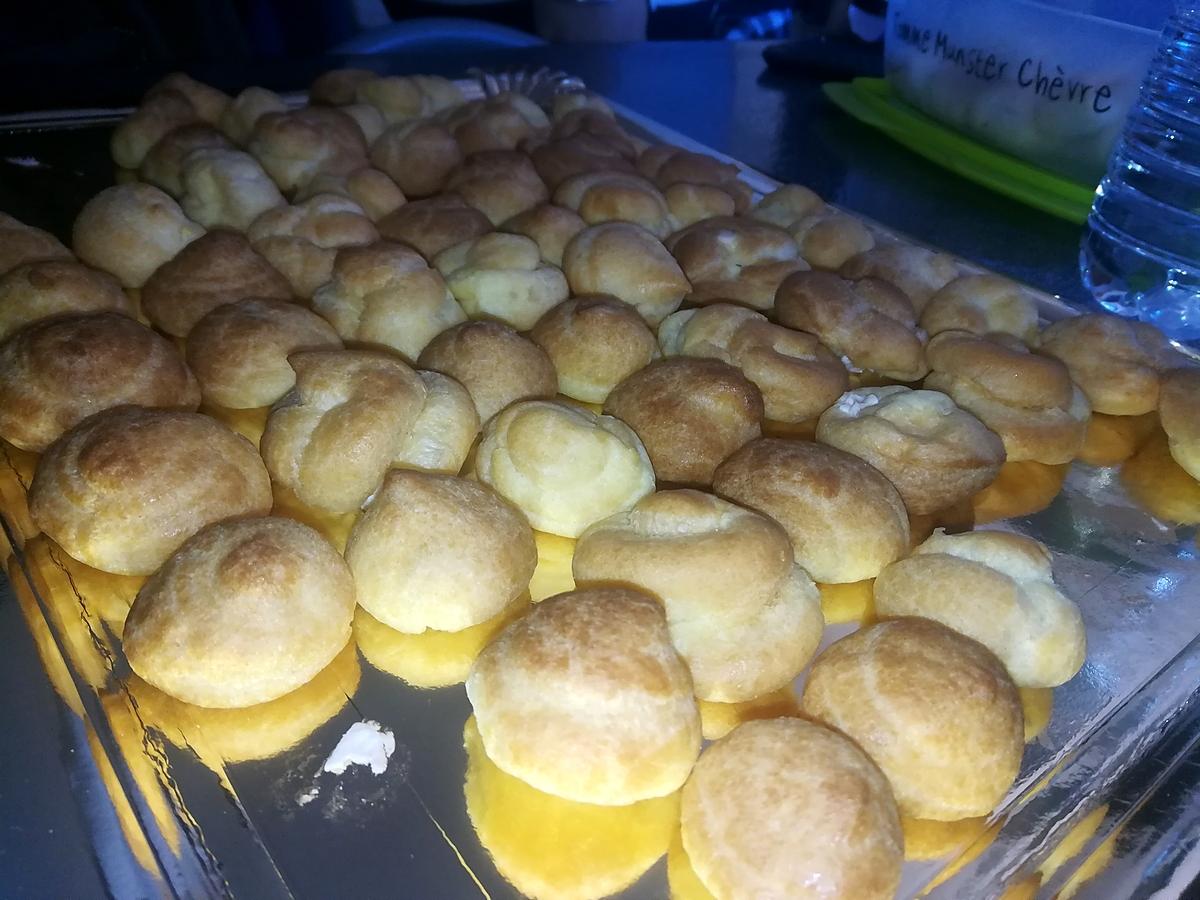 recette Choux salé saumon boursin