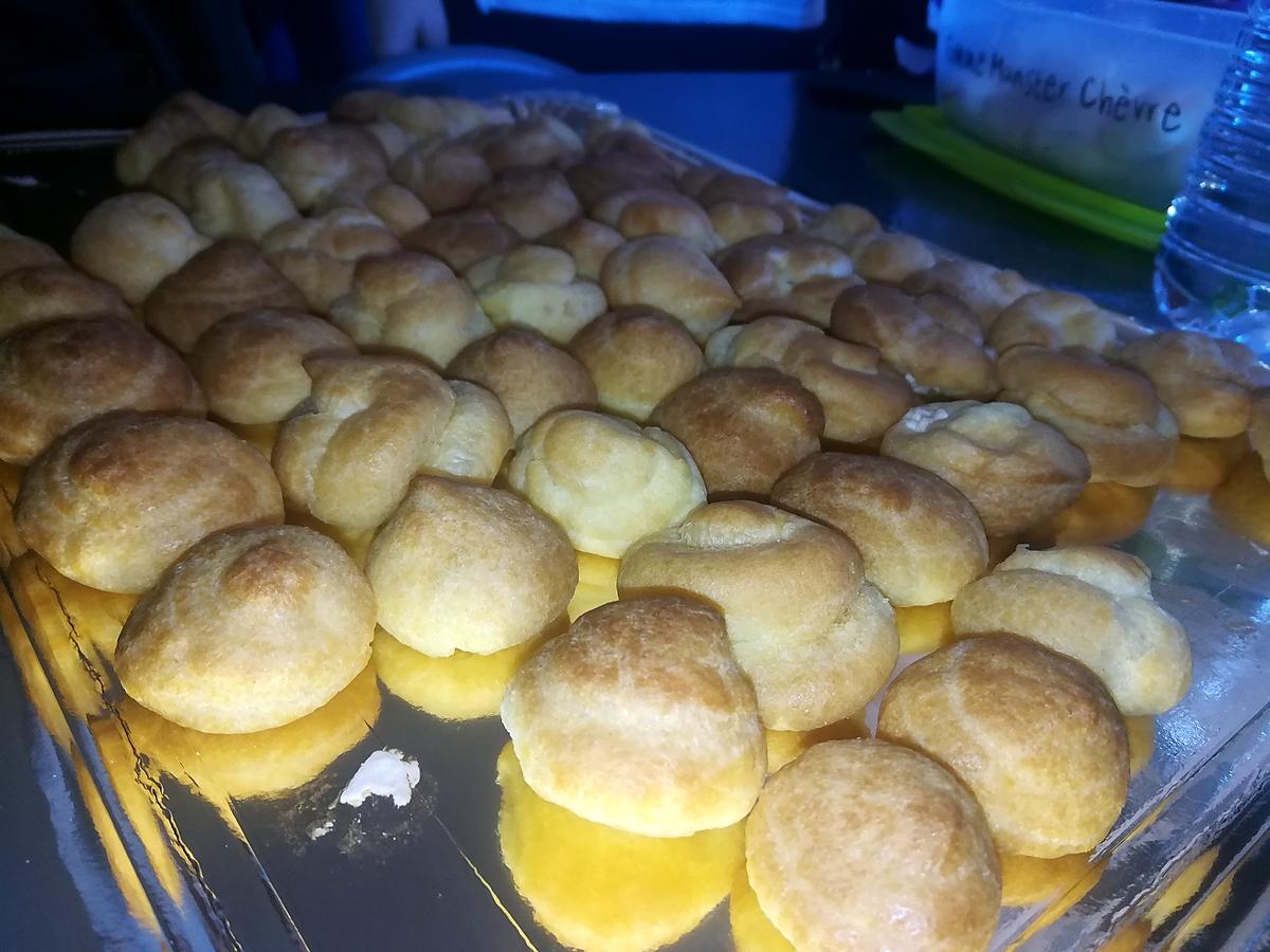 recette Choux salé saumon boursin