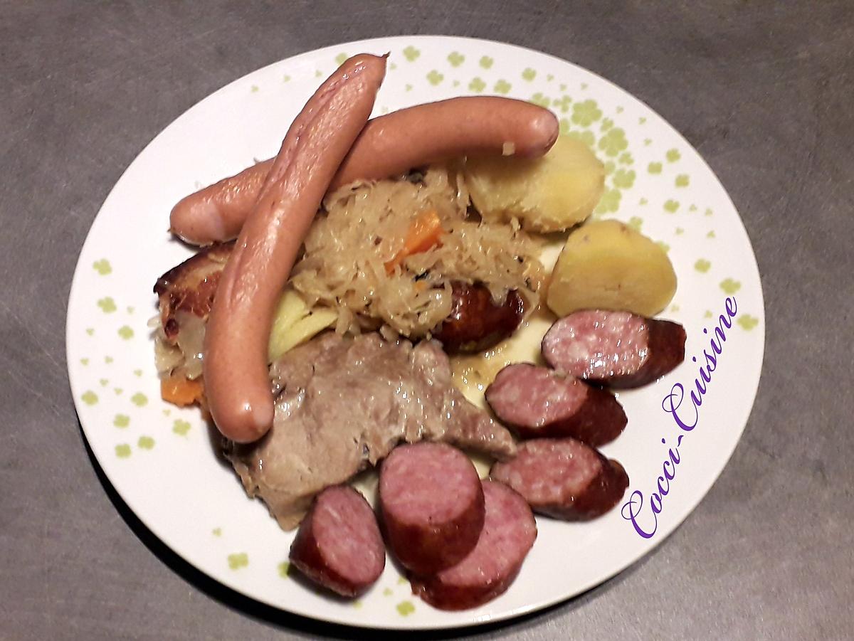 recette Choucroute au cookeo