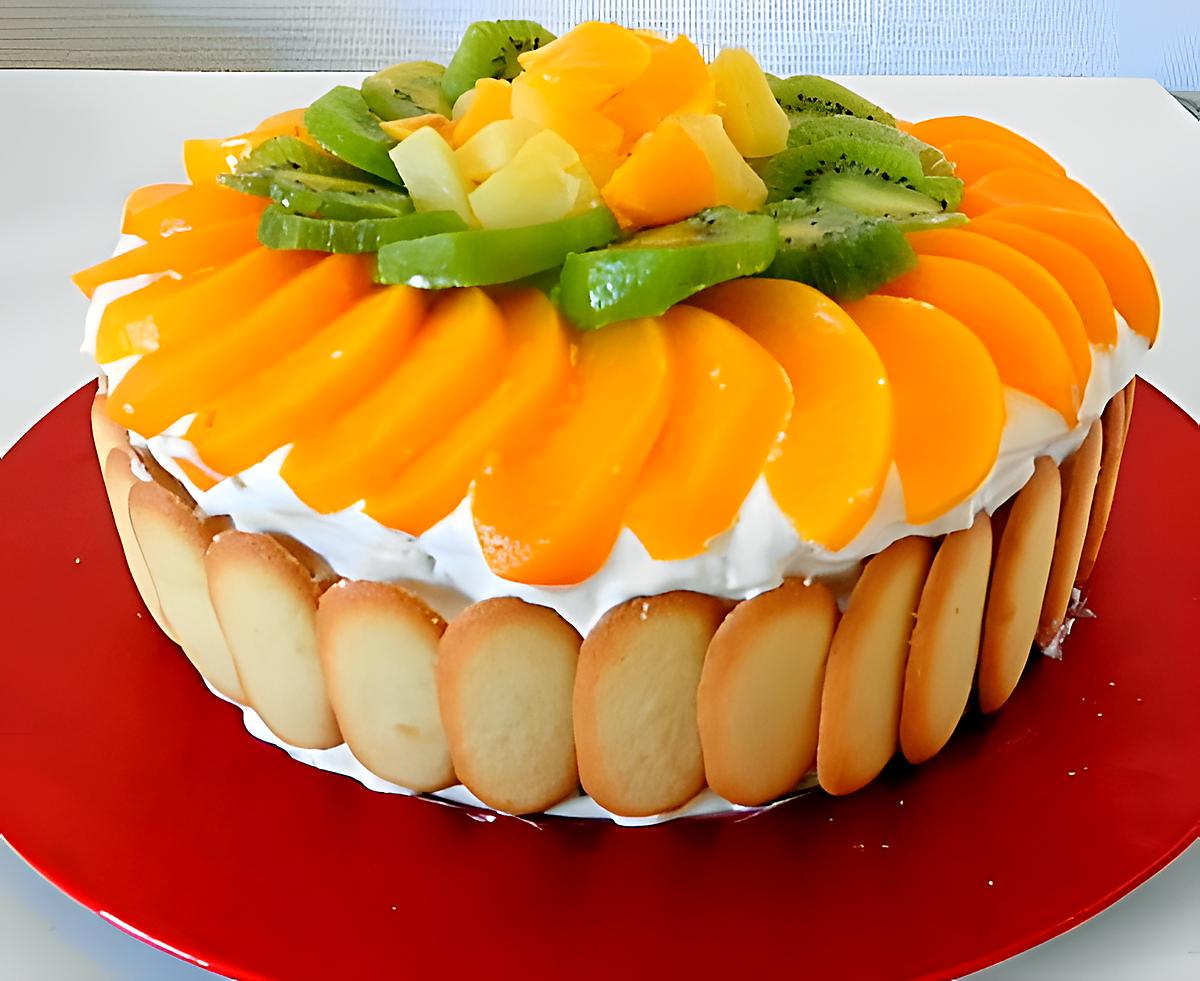 recette DELICE AUX FRUITS