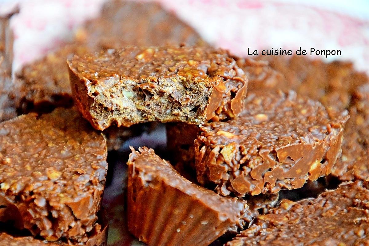 recette Croustillants au chocolat et gavottes