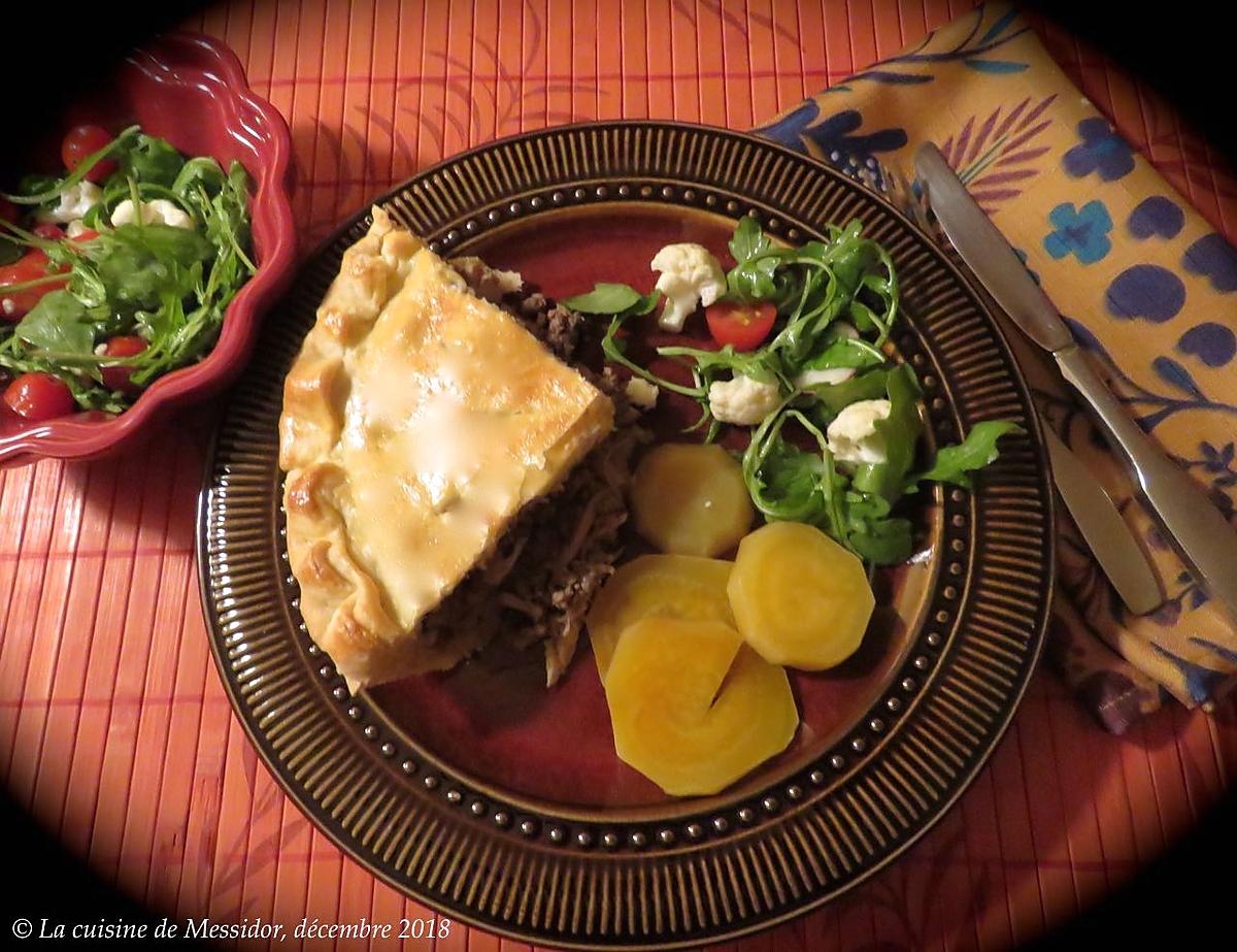 recette Pâté-tourtière au faisan +