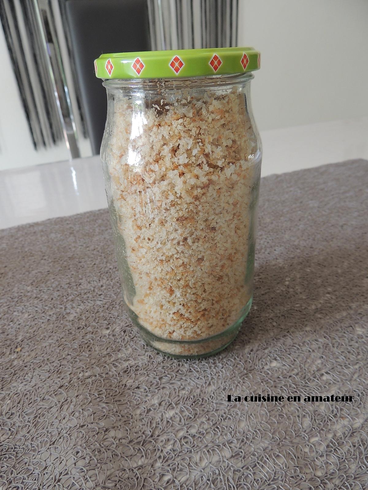 recette Chapelure maison