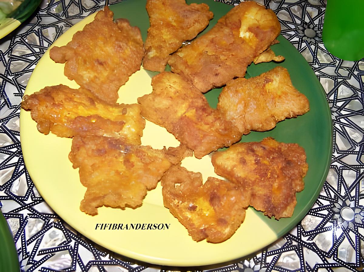 recette Filets de poissons
