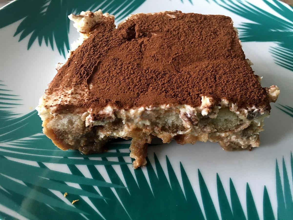 recette TIRAMISU