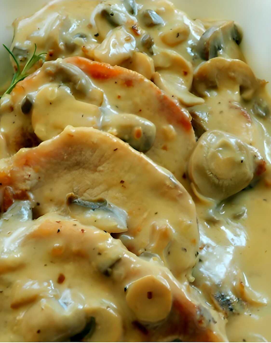 Recette de Côtelettes DE PORC AUX CHAMPIGNONS Recette de Côtelettes DE PORC AUX CHAMPIGNONS