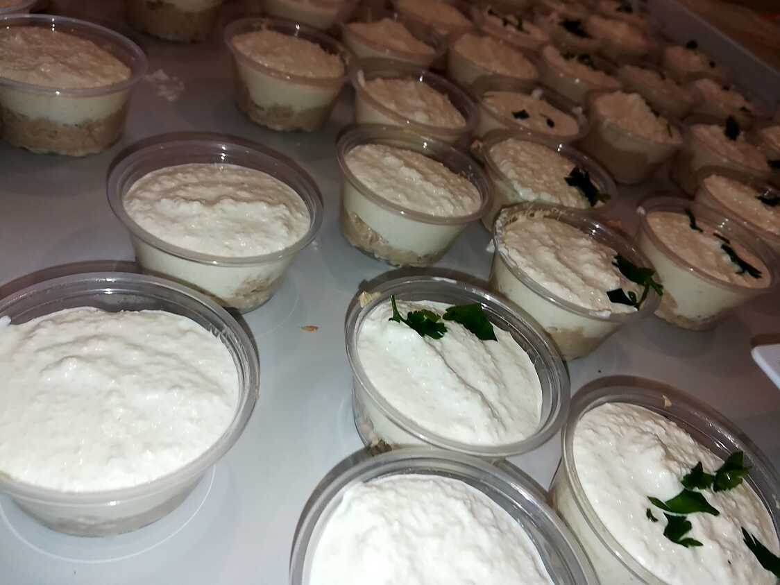 Recette de Verrines de mousse de thon et de céleris rave