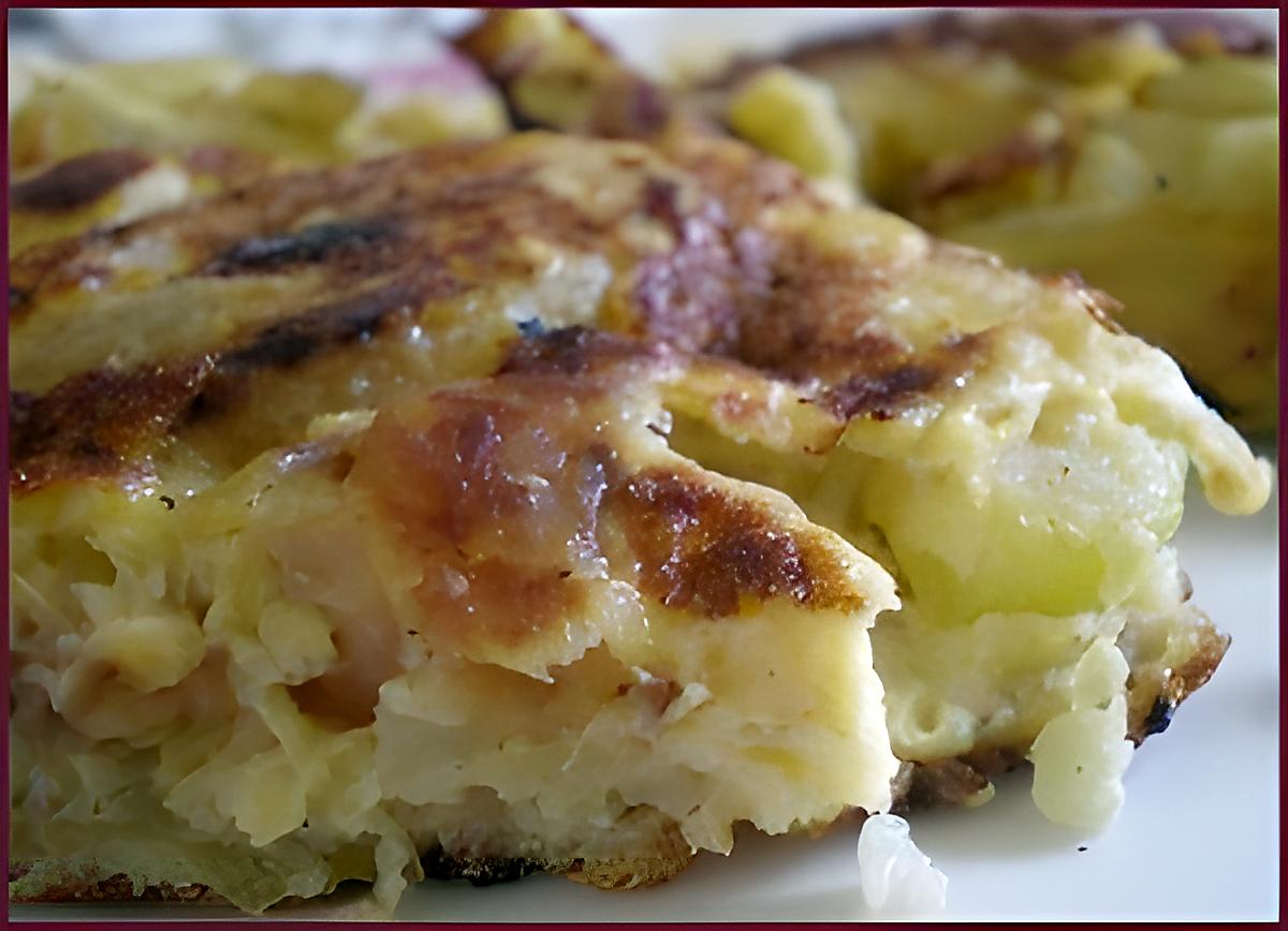 recette tortilla aux courgettes