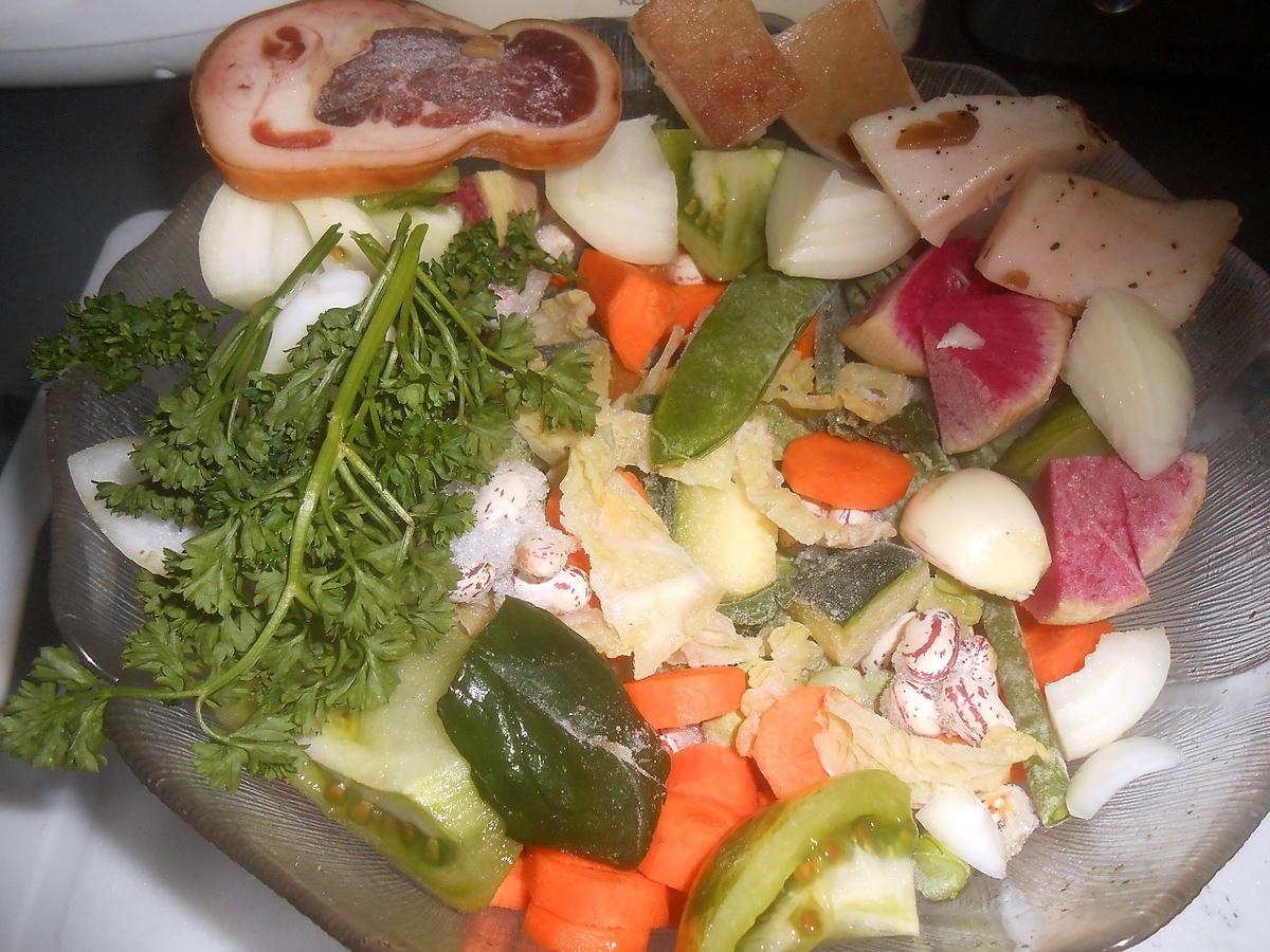 recette SOUPE PAYSANNE AU TALON DE JAMBON