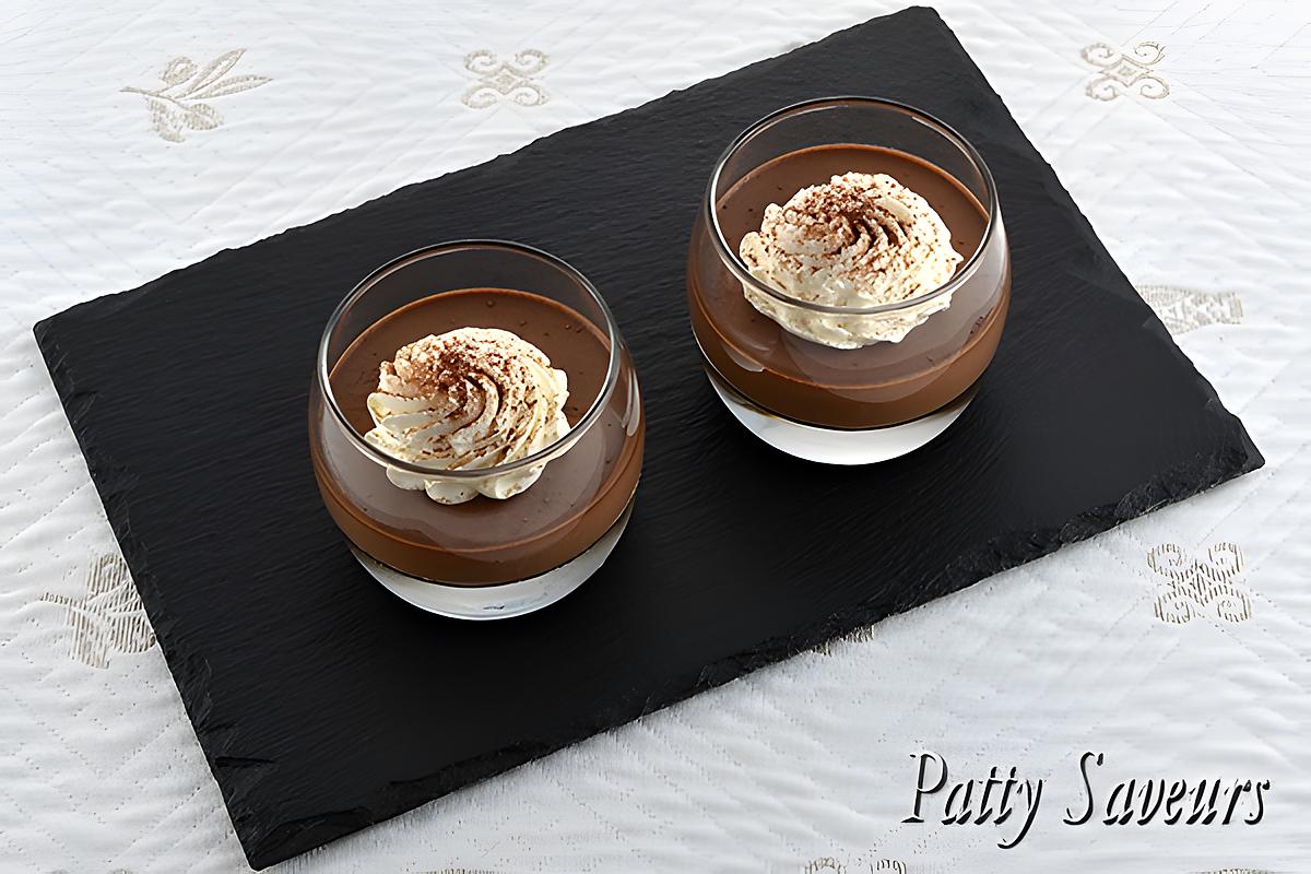 recette Panna Cotta au Chocolat Noir