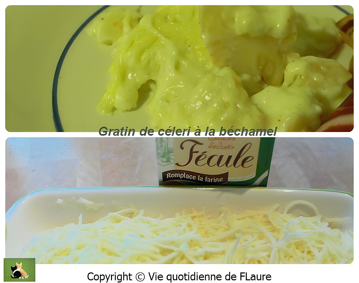 recette Gratin de céleri à la béchamel