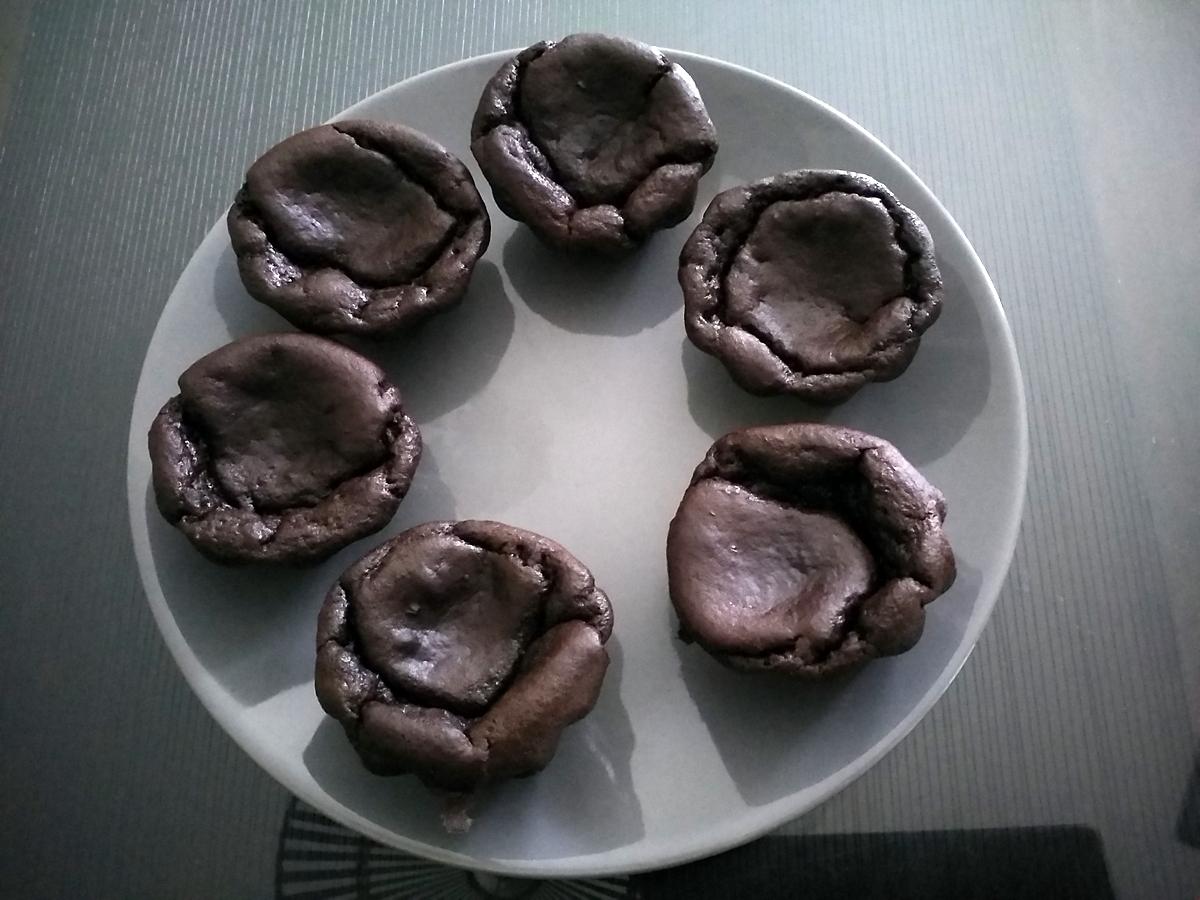 recette Fondants chocolat pois chiches (ww)