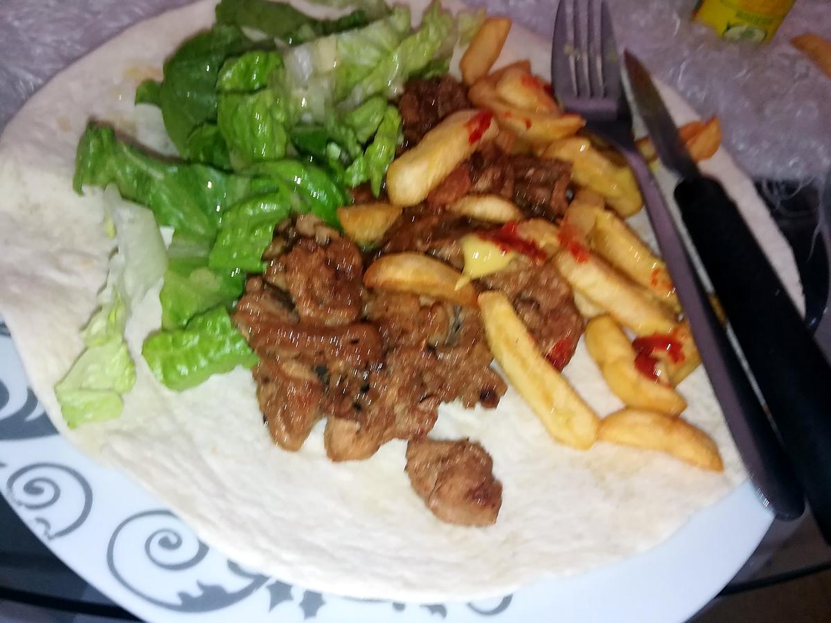 recette Assiette kebab chinoise