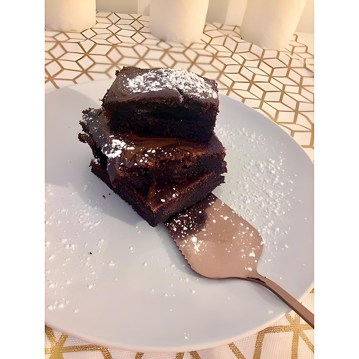 recette Brownie sans beurre & sans sucre