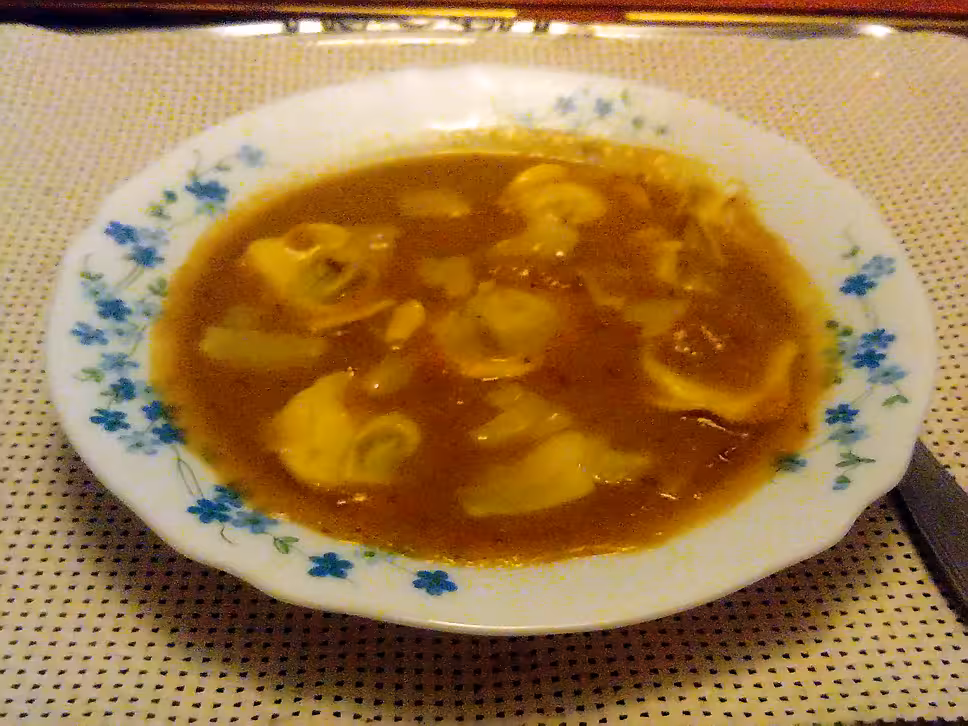 recette soupe potiron , salade avec ravioles recette de kilométre zéro