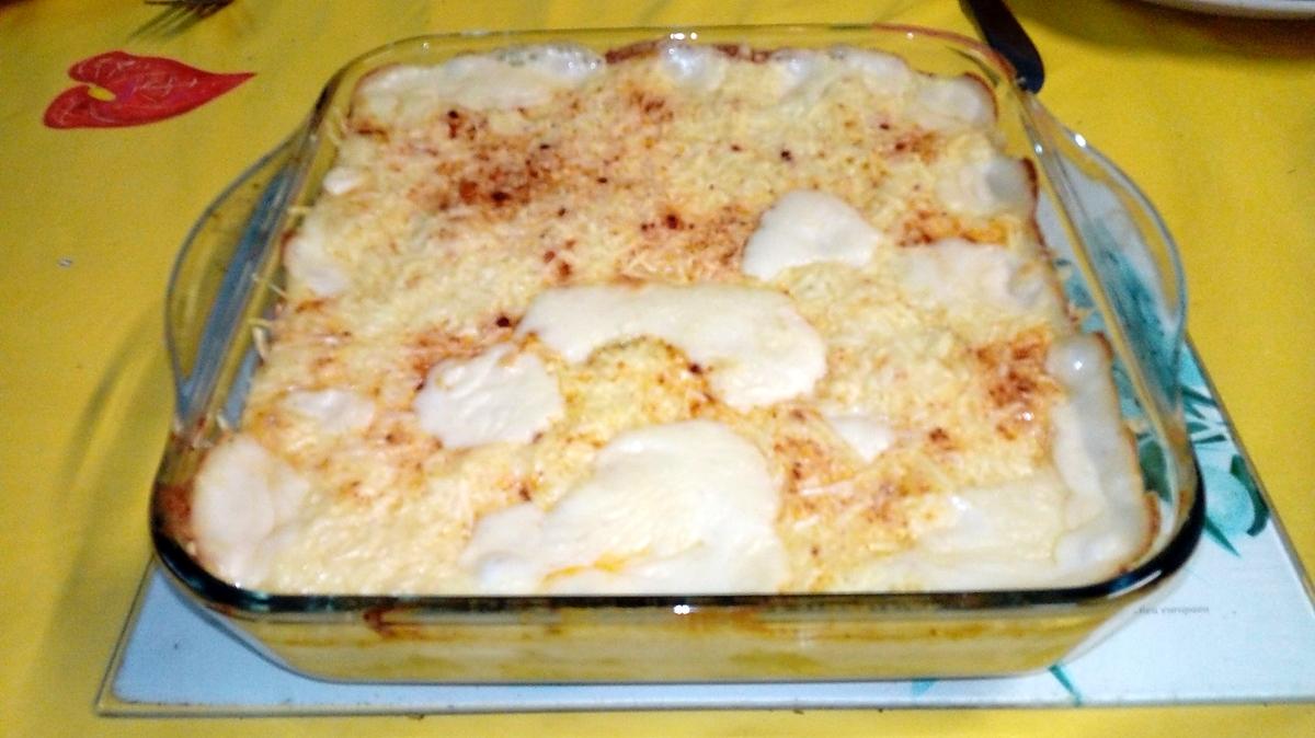 recette Gratin de papaye à la béchamel