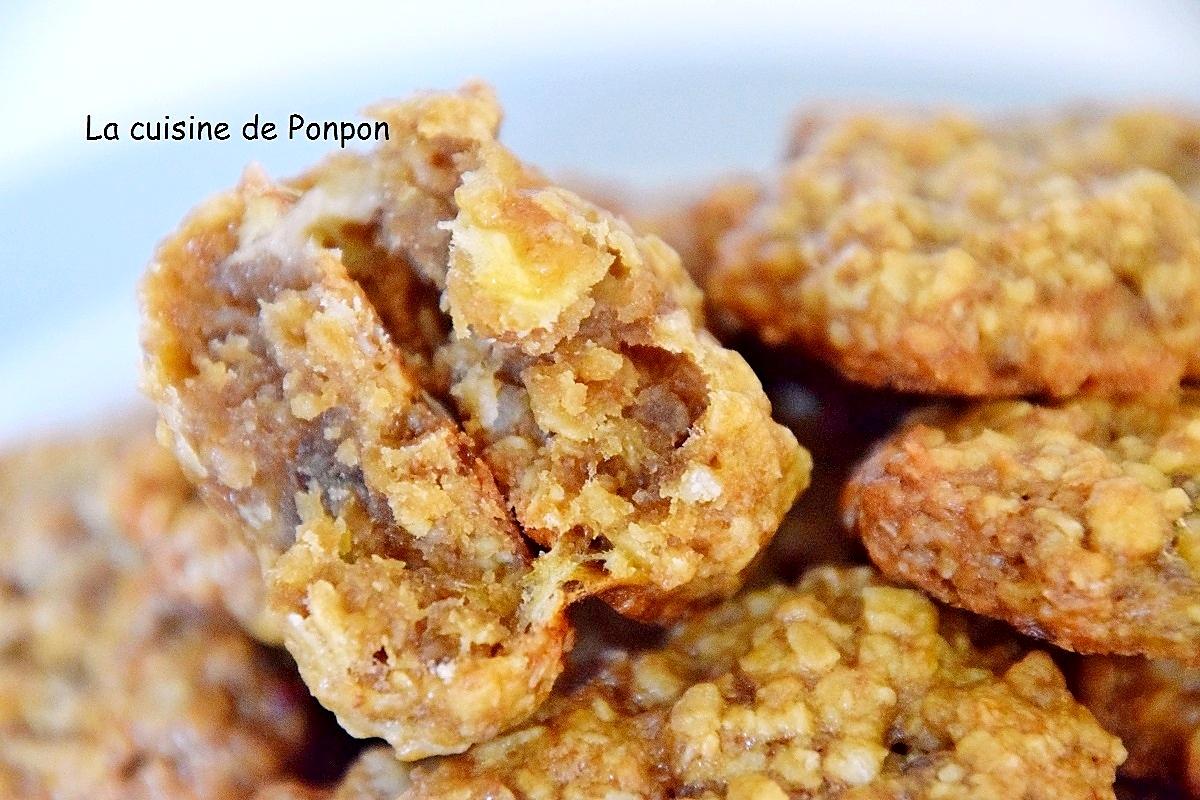 recette Biscuit aux flocons d'avoine, sans oeufs, vegan