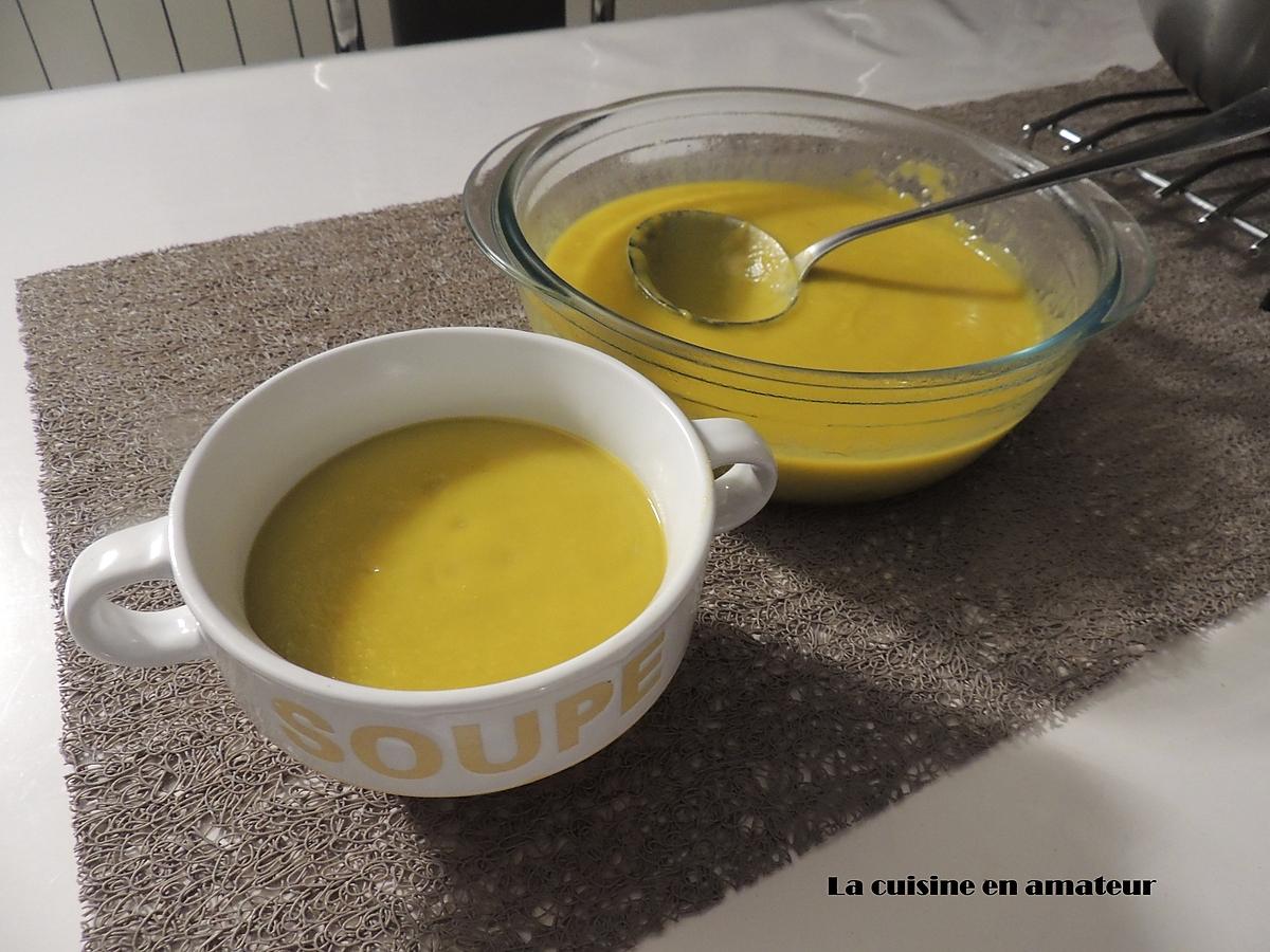 recette soupe de poireaux et navets