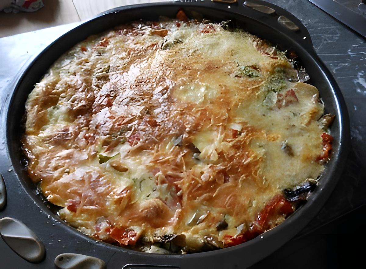 recette Gratin Riz Ratatouille Mozzarella