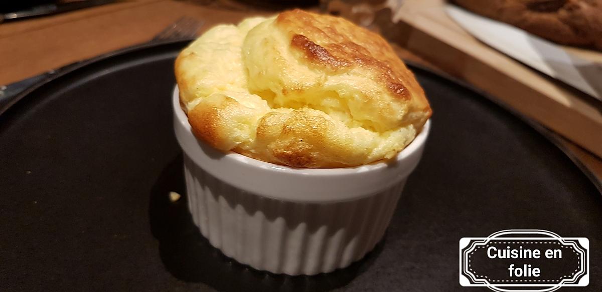 recette Soufflé au fromage individuel