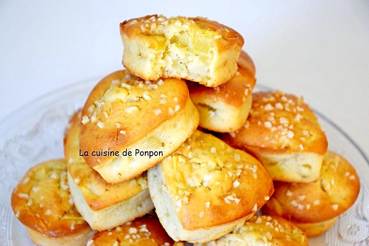 recette Muffin aux pommes et poudre d'écorce de combava