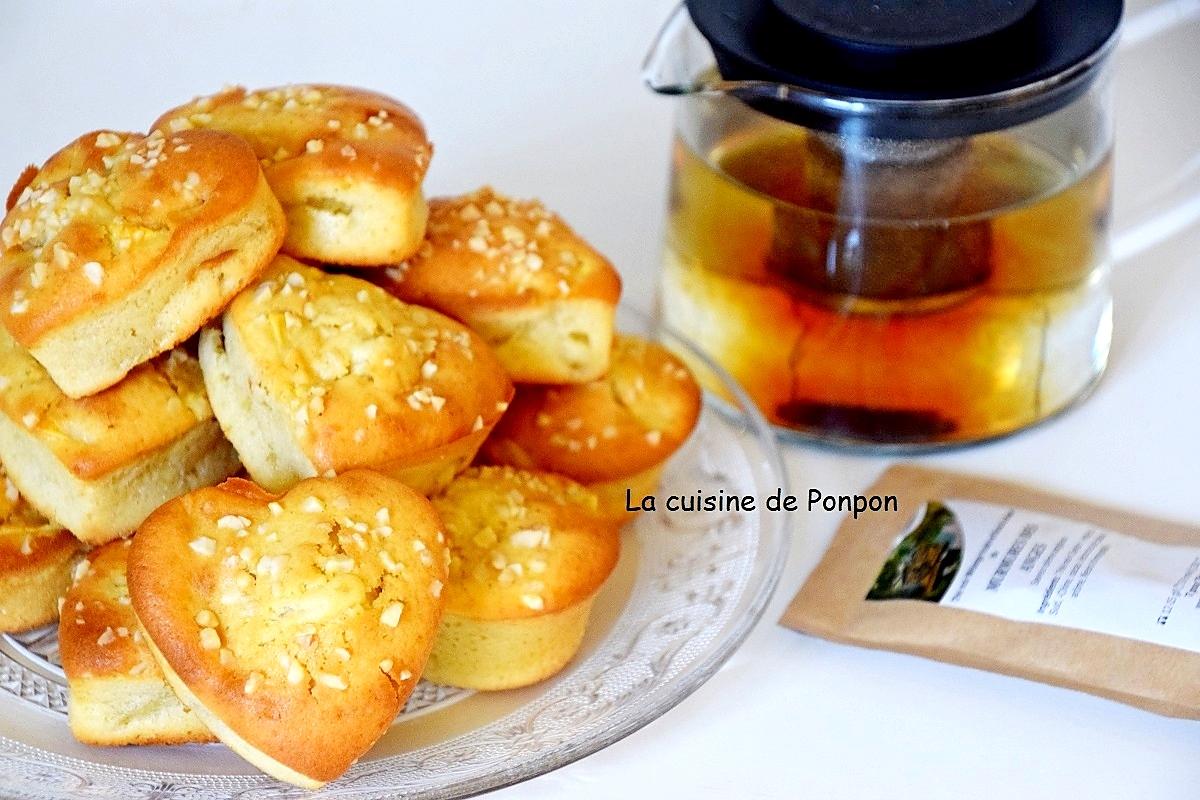 recette Muffin aux pommes et poudre d'écorce de combava