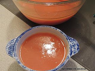 recette Soupe à la tomate