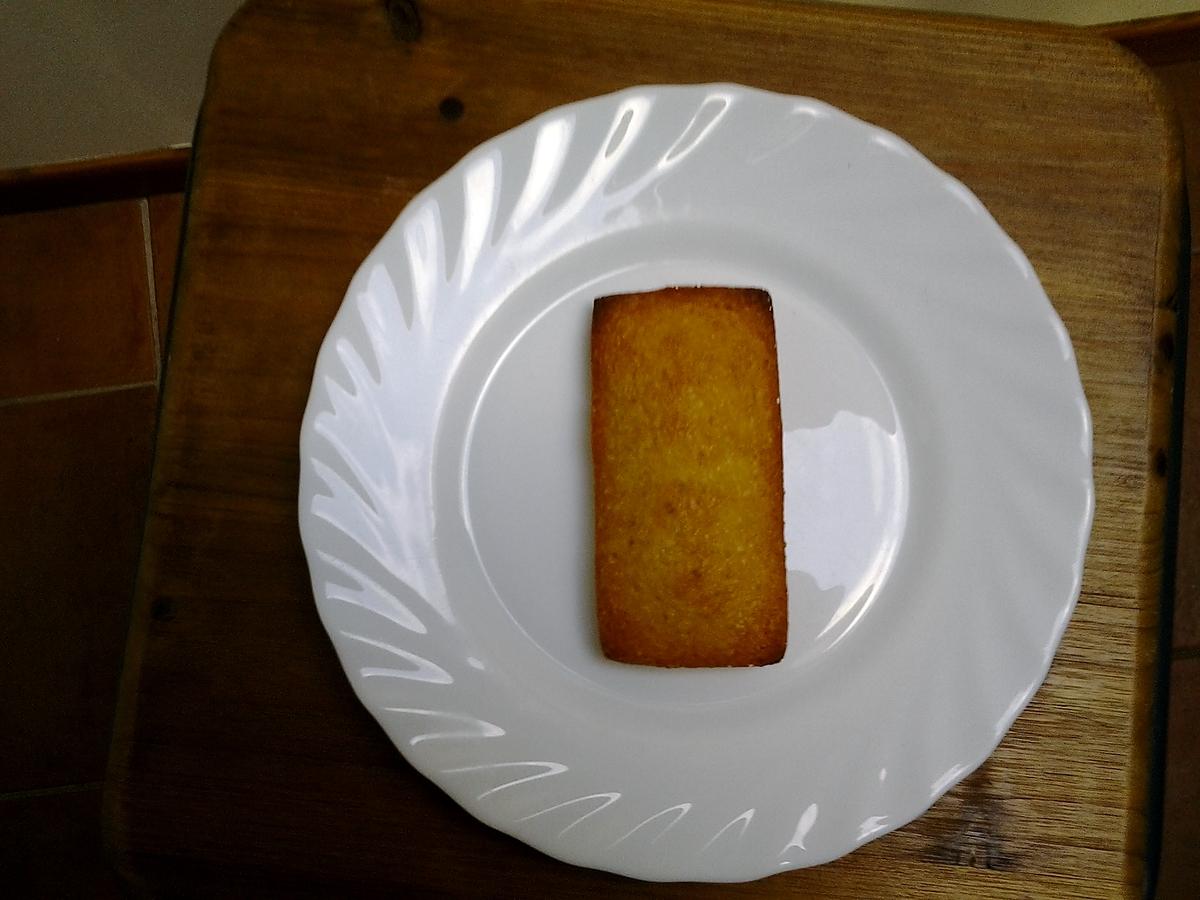 recette financiers allégés à la noix de coco.