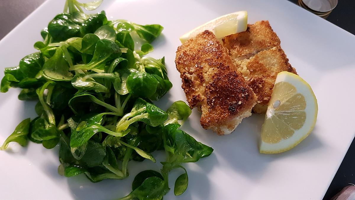 recette Filets de poisson panés aux amandes