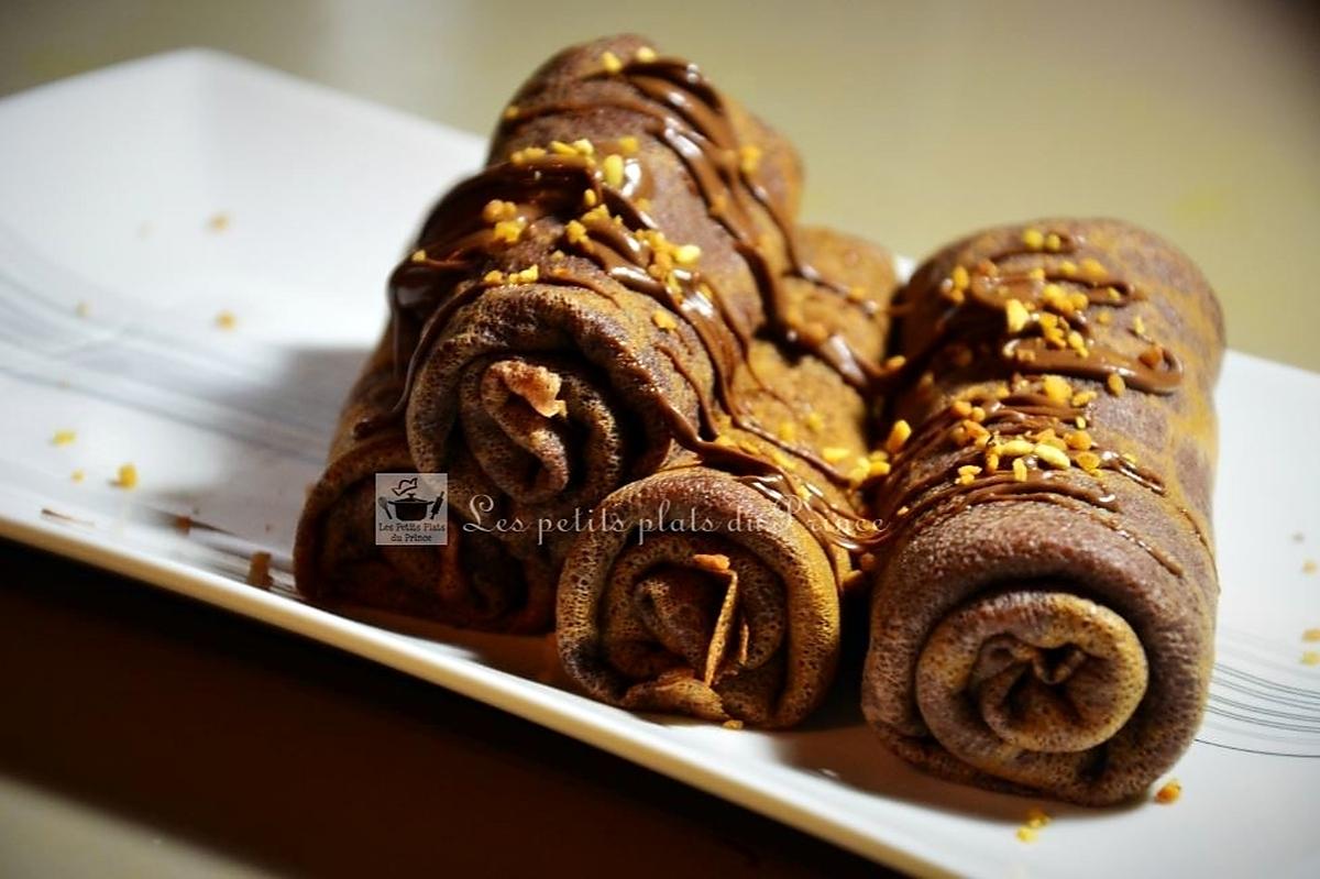 recette Chocolate Roll pancakes