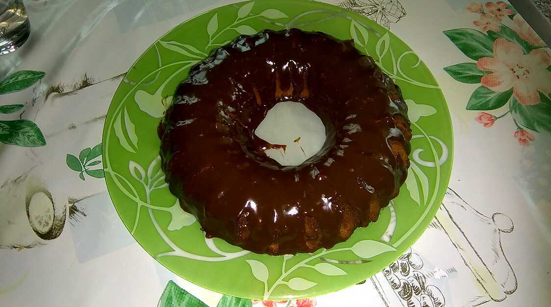 Recette de Gateau crème de marron chocolat