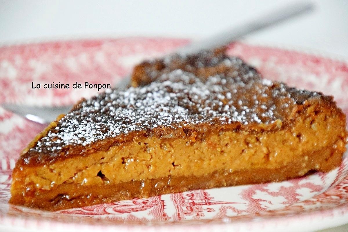 recette Tarte impossible au sucre cassonade