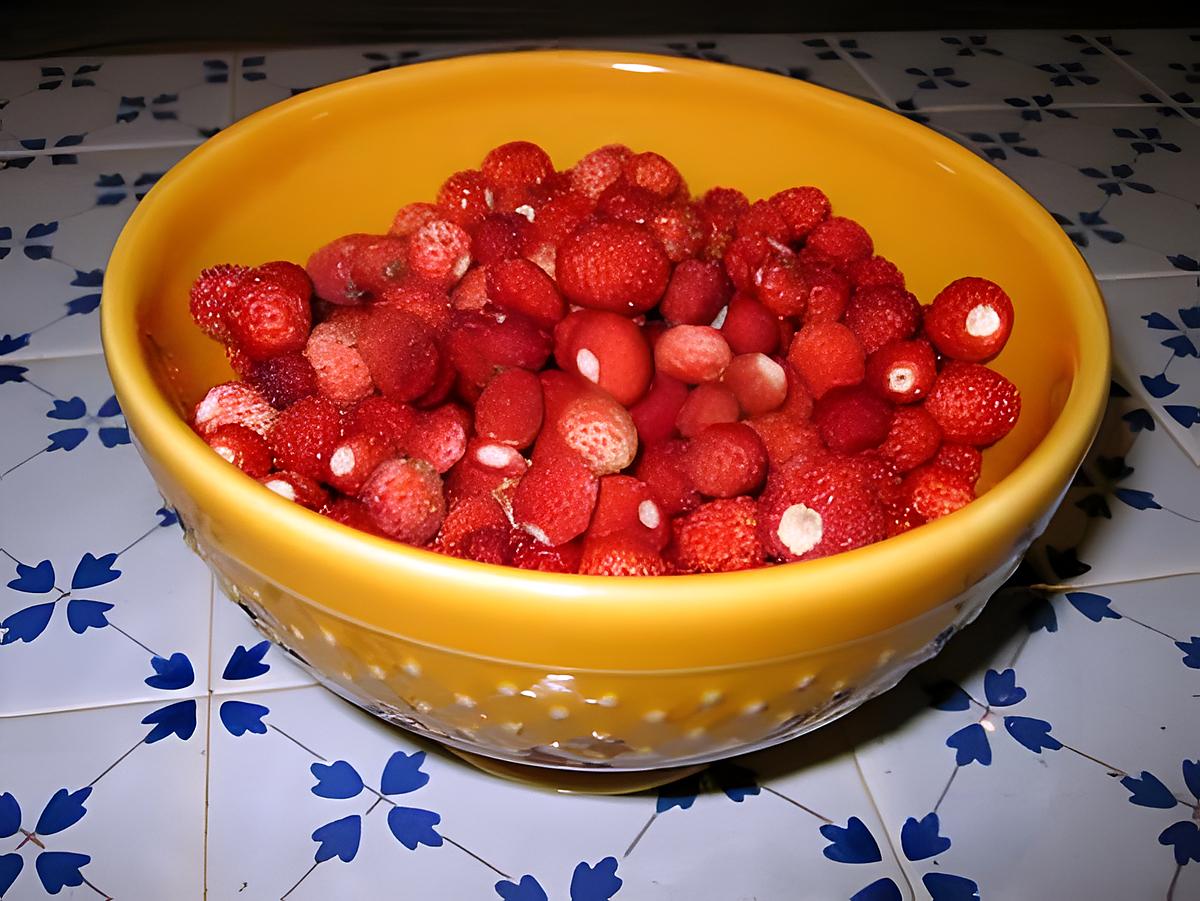 recette MILLEFEUILLE AUX FRAISES DES BOIS