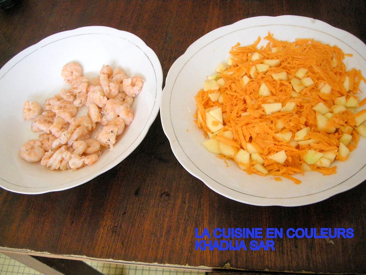 recette Cuillères apéritives aux crevettes