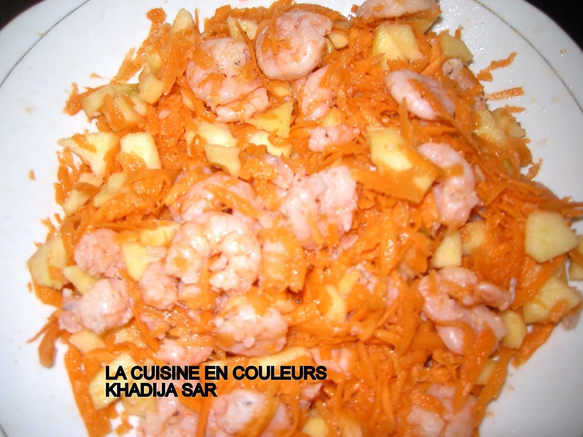 recette Cuillères apéritives aux crevettes